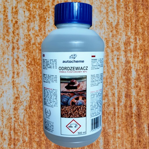 ODSTRAŇOVAČ HRDZE NEUTRALIZÁTOR OCELE 700g 500ml