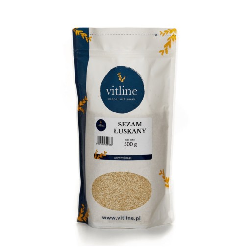 Biely lúpaný sezam Vitline 500 g