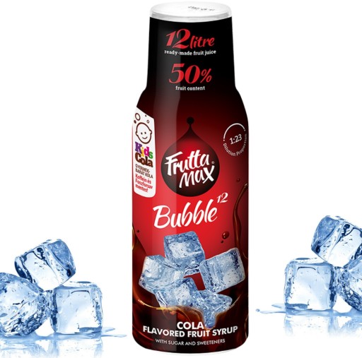 FRUTTAMAX Cola sirupový koncentrát 500 ml na 12 litrov