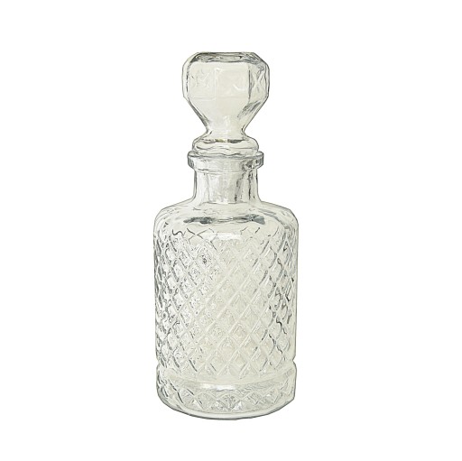 1240 ml sklenená karafa s korkom, vínom, vodkou, likérom