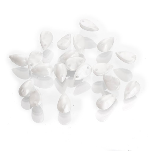 Štrasové kamienky na šitie akrylové kvapky 10x6x4mm 20 ks