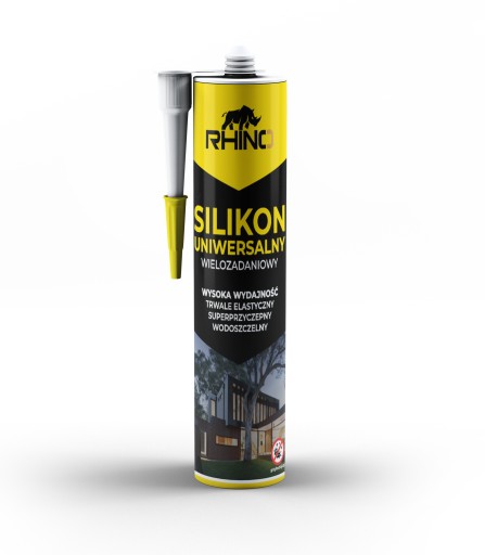 ČIERNY silikón, univerzálny, neutrálny, účinný