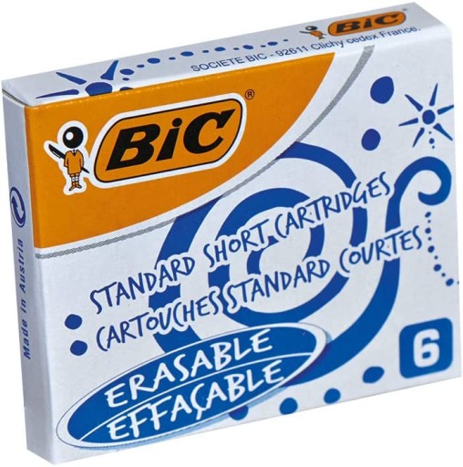 Modré BIC kazety 24 ks, ks.
