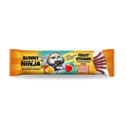 BUNNY NINJA ovocný snack jablko mango 16g