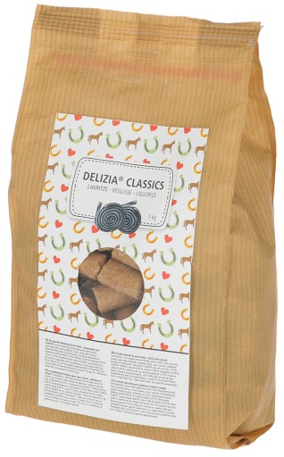 Delizia Classic konské maškrty, sladké drievko 1 kg