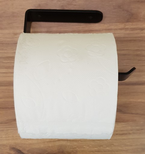 Podkrovný kovový držiak na toaletný papier