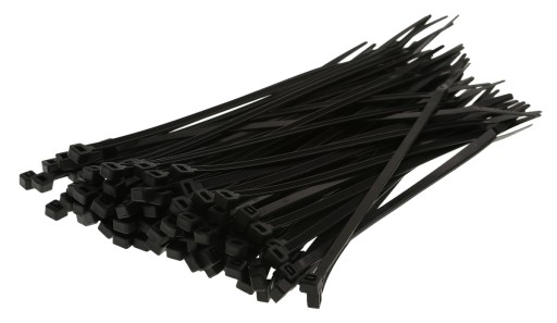 KABELOVÉ VIAZAČKY ZIPS ČIERNA 3,6 x 150mm