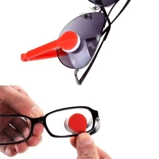 CLEANER KEYRING Tkanina na okuliare z mikrovlákna