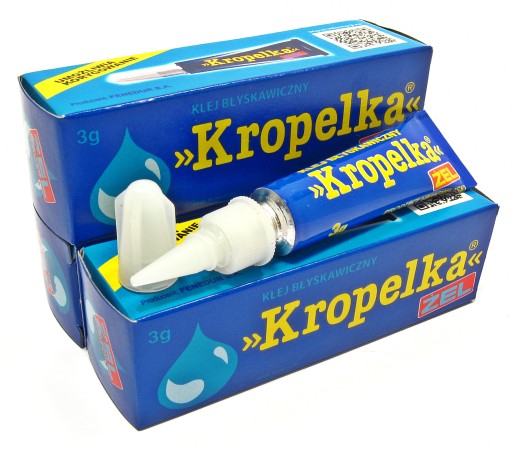 DROPELKA - univerzálne sekundové lepidlo v géli 3g