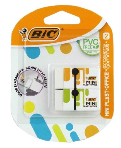 BIC Gumy na rozmazanie, 2 kusy
