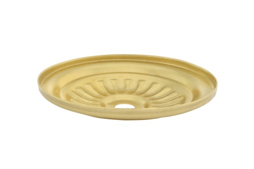 Tienidlo fi84x18mm mosadzný uzáver misky pre lustrové svietidlá