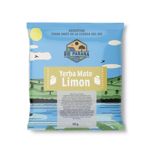 Yerba Mate Rio Parana Limon 50g Vzorka