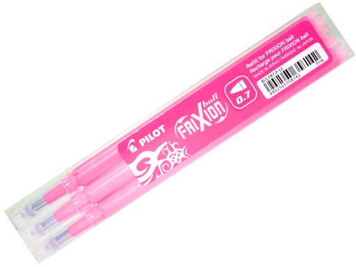 Náplň do zmazateľného pera PILOT 0,7 PINK