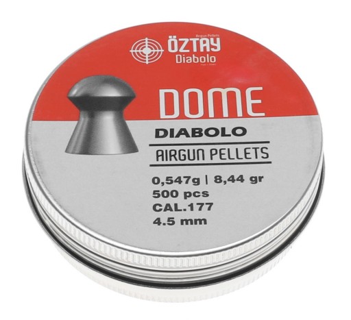 DIABOLO Oztay DOME MUSHROOM SHOT 4,5mm VZDUCHOVÁ ZBRAŇ 500ks 4,5G