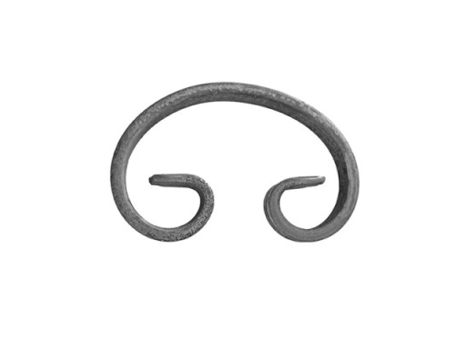 ŠPIRÁLOVÝ PRVOK TYP C H120, B75, 12x6MM