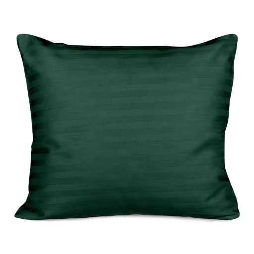 Obliečka na vankúš z bavlneného saténu CIZGILI DARK GREEN/50x60.