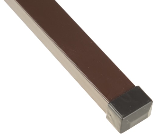 SILNÁ PODPORNÁ NOHA PRE BRÁNY 30CM PROFIL 20x30MM HNEDÉ POĽSKO