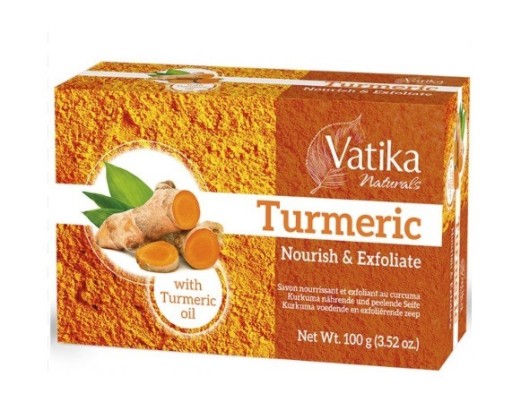 Mydlo s kurkumou KURKUMA VATIKA NATURALS 100g Dabur UK