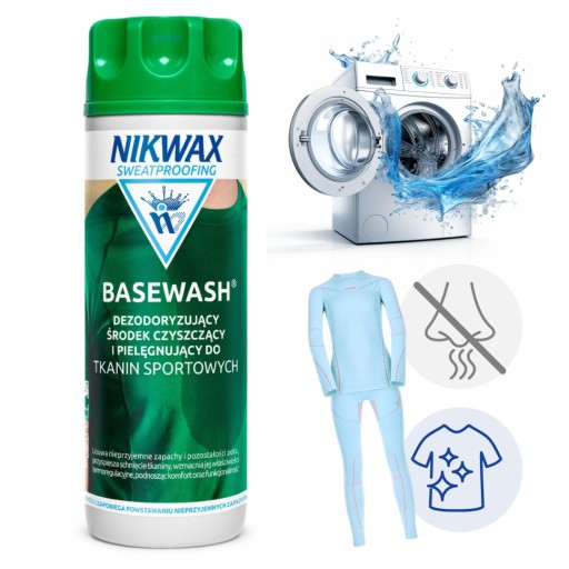 Nikwax Base Wash 300 ml na oblečenie