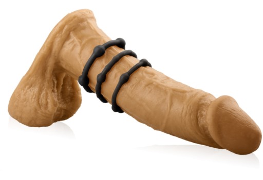 TRI ELASTICKÉ KRÚŽKY NA PENIS KRUH NA PENIS