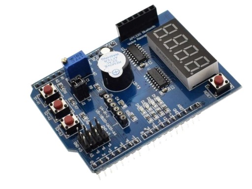 448 Multifunkčný štít Arduino s displejom