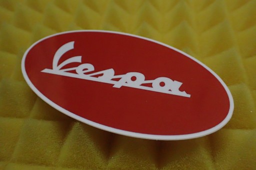 NÁLEPKA VESPA NÁLEPKA 9,5 x 5 cm