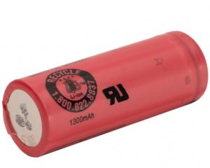 UR18500Y Sanyo batéria 1300mAh Li-Ion 3,7V 5,6A rozbalenie