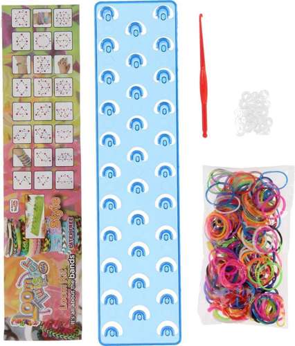 LOOM KROSNO ŠABLÓNA MALÉHO NÁRAMKU + GUMY