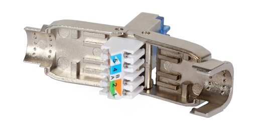 Zástrčka RJ-45, kategória 6A, bez náradia