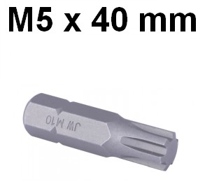 Bit 10mm RIBE M5 x 40mm D10R40M05A Jonnesway