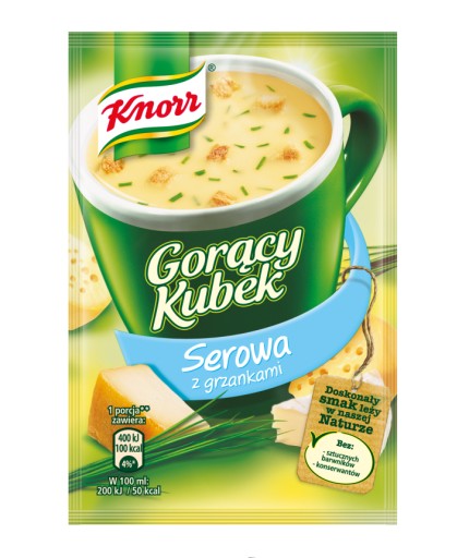 KNORR HORÚCA HRÁNKA SYRA S KRUNKAMI INSTANTNÁ 19G