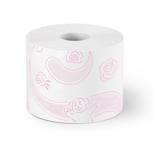 ALMUSSO DECORATO 3-VRSTVOVÝ TOALETNÝ PAPIER A'6