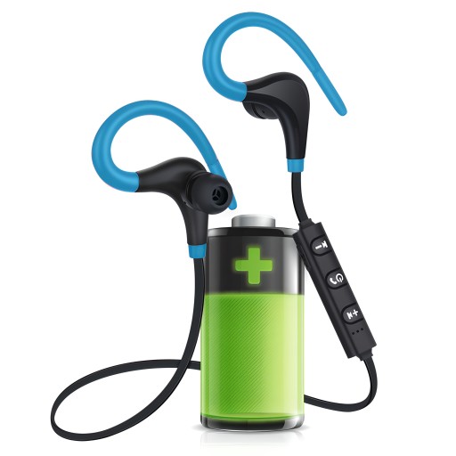 BEZDRÔTOVÉ BLUETOOTH ŠPORTOVÉ SLÚCHADLÁ + KÁBEL