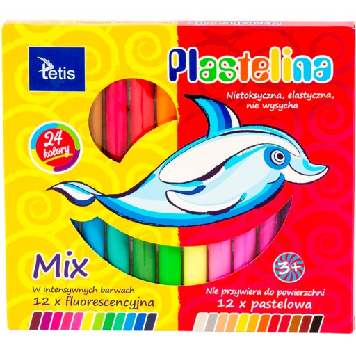 TETIS PLASTICINE 24 FARIEB