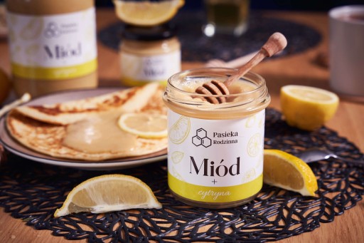 Med s citrónom 240g