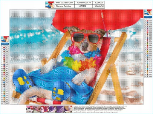 Diamantové vyšívanie DOG Diamantový obraz MOSAIC 5D diamantový rezací papier
