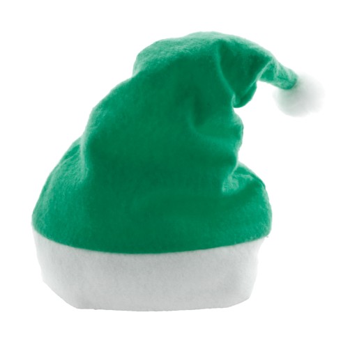 MIKULÁŠSKA ČIAPKA S BAMBUĽKOU Vianočná ORANŽOVÁ Santa Claus