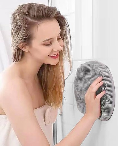 ZADNÁ UMÝVAČKA NA CHODIDLA SILIKÓNOVÁ KEFA NA UMÝVANIE VAŇA SPRCHOVÝ MASÁŽ