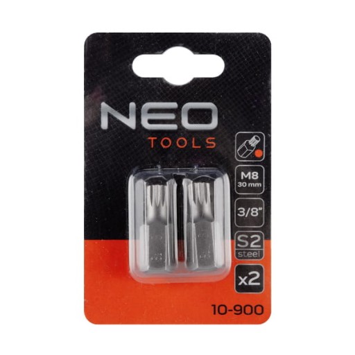 ZAKONČENIE DRÁŽKY M8x30MM S2x2ks 10-900 NEO TOOLS