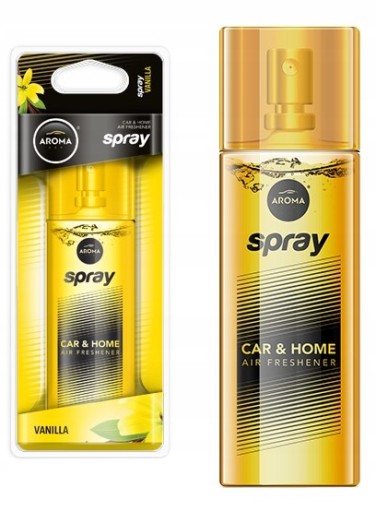 AROMA AUTO SPRAY VANILIA Atomizer osviežovač vzduchu