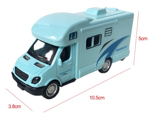Karavan, kempingové auto, kovové, 50-te roky