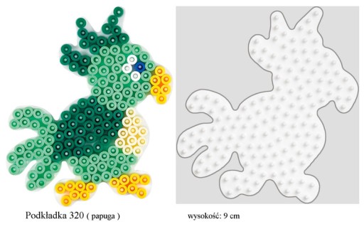 HAMA MIDI podložka pre papagáje s korálkami
