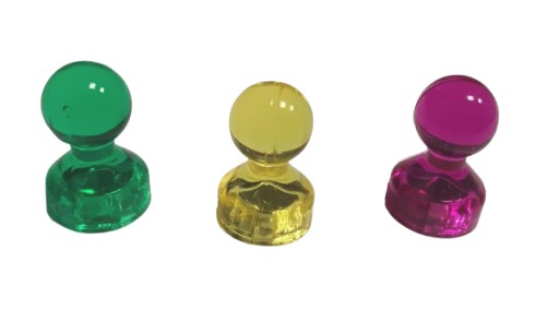 Neodymový kancelársky magnet 11mm na tabule/chladničku