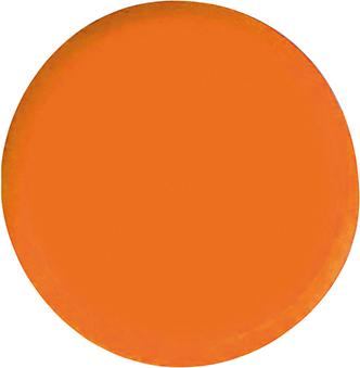 Kancelársky magnet, okrúhly, oranžový 30mm Eclipse