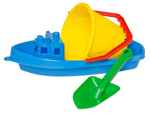LOĎ na vodný piesok SANDBOX SADA na pláž