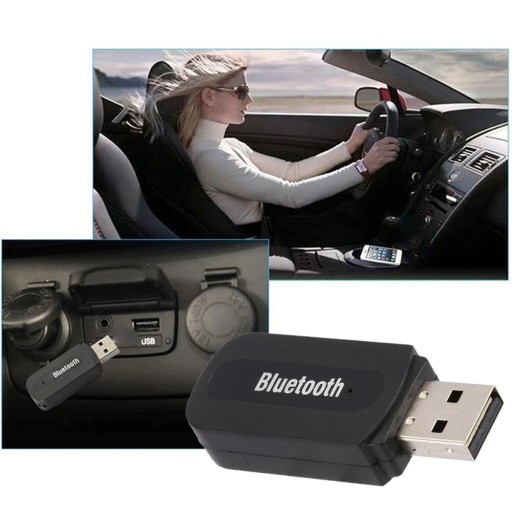 PRIJÍMAČ ZVUKU ADAPTÉR BLUETOOTH USB + AUX