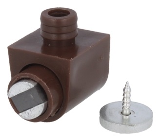 MAGNETICKÁ ZÁPADKA DO SKRINÍK XS-2 HNEDÁ 1 kus