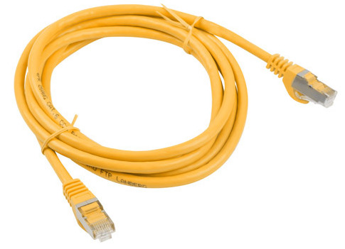 LAN ETHERNET kábel internet cat 6 FTP RJ45 0,5m Krútený pár Orange