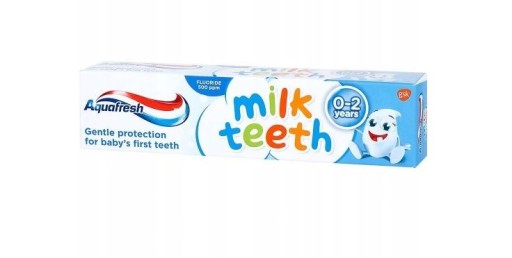 Zubná pasta Aquafresh Milk Teeth 0-2 roky 50 ml