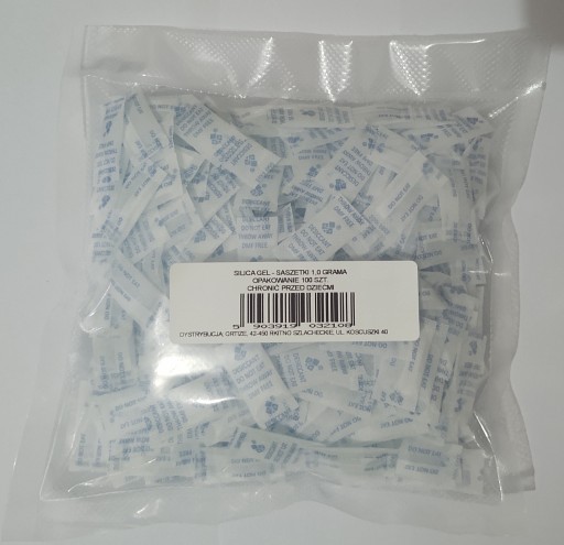 Značkový absorbér vlhkosti! Sáčky vystužené silikagélom 50 ks x 5g